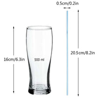 Multicolor Plastic Straws Kitchen Beverage Disposable Drinking Straw Cocktail Rietjes Wedding Birthday Party bar Accessories