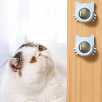 Catnip Balls Funny Lickable Dental Chew Toys for Kittens Interactive Teeth Cleaning Small Medium Cats Multi Color Pet Supplies