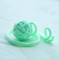 Funny Cat Toys Colorful Yarn Balls with Bell Sounding Interactive Chewing Toy for Kitten Stuffed Toy Ball Cat Supplies