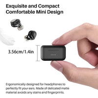 Refurbished TOZO NC7 TWS Earbuds In Ear Wireless Bluetooth Headphones HD Call with Mic Active Noise Cancelling APP Touch Control