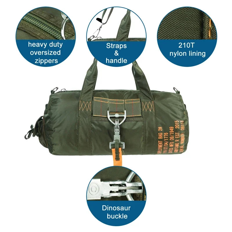 LQARMY Travel Gym Bag Waterproof Fitness Bags Men Women Sport Bag Outdoor Portable Ultralight Yoga bag