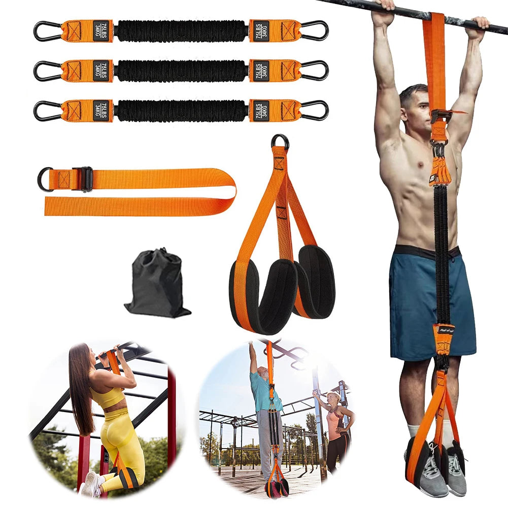Pull Up Assistance Bands Heavy Duty Resistance Band Adjustable Pull Up Assist Bands Pull Up Resistance Bands for Gym Workout