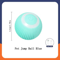 Smart Dog Toy Ball Electronic Interactive Pet Toy Moving Ball USB Automatic Moving Bouncing for Puppy Birthday Gift Cat Products