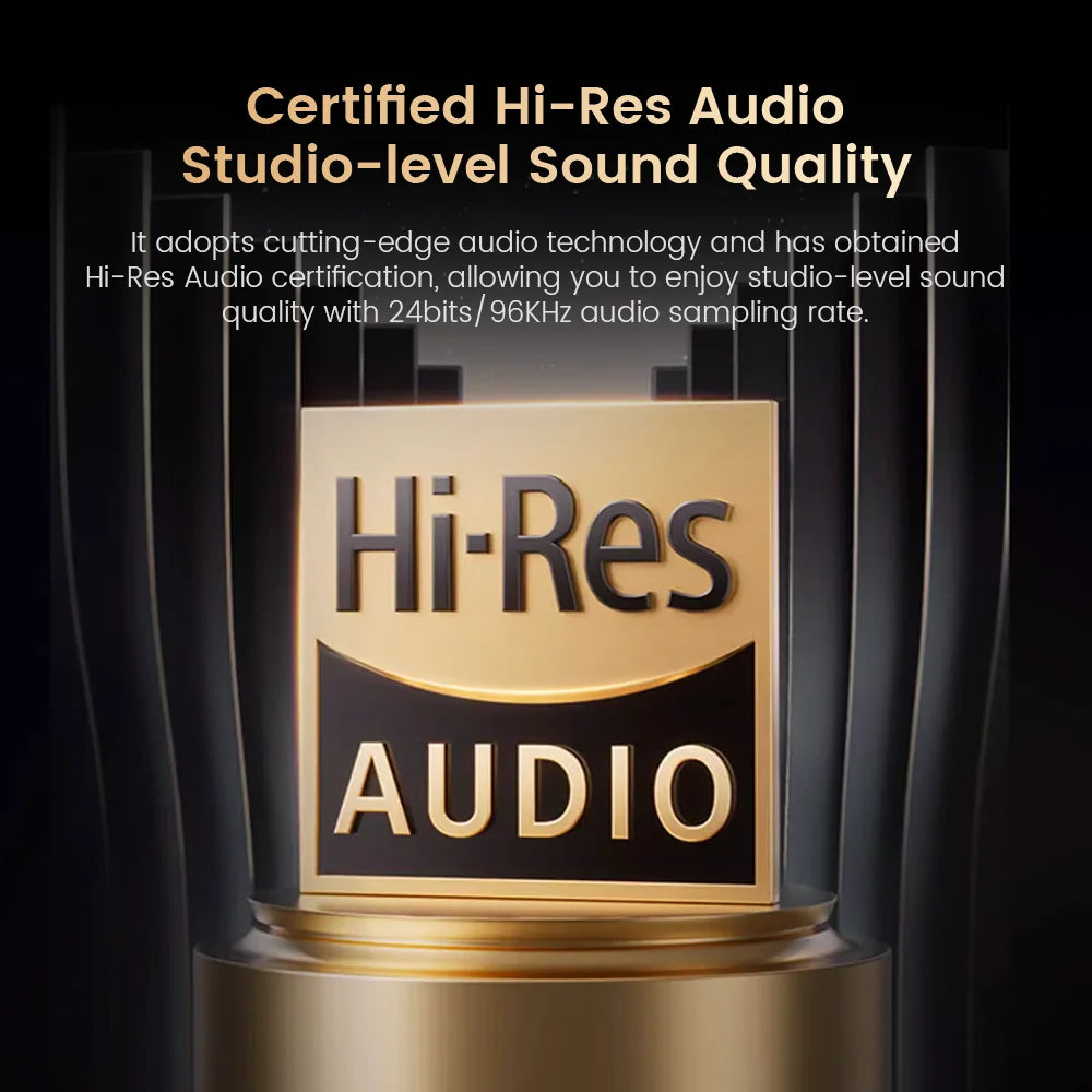 Filwans H Zero pro -50dB ANC Headphones Hi-Res AUDIO Wireless Bluetooth 5.4 5 Microphone Headset 3.5mm PC Gaming Gamer Earphones