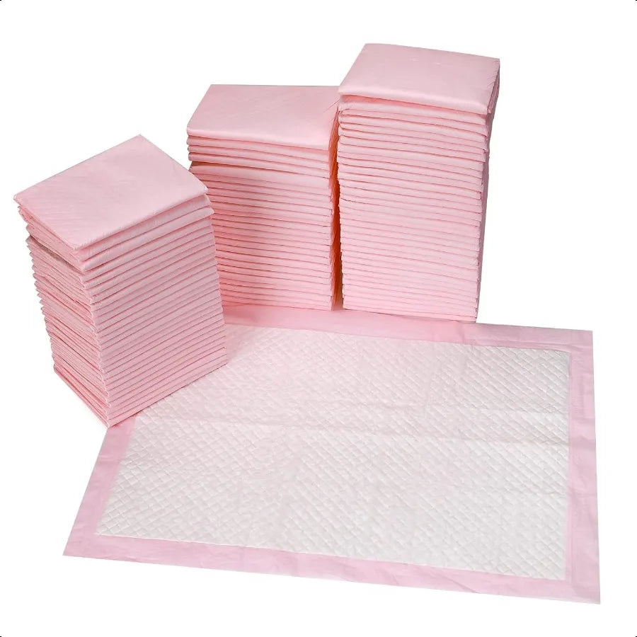 Changing Pad Liners Pack of 100 Baby Incontinence Changing Pads Diaper UnderPads Ultra Soft er Absorbent Waterproof Mat 13 x18