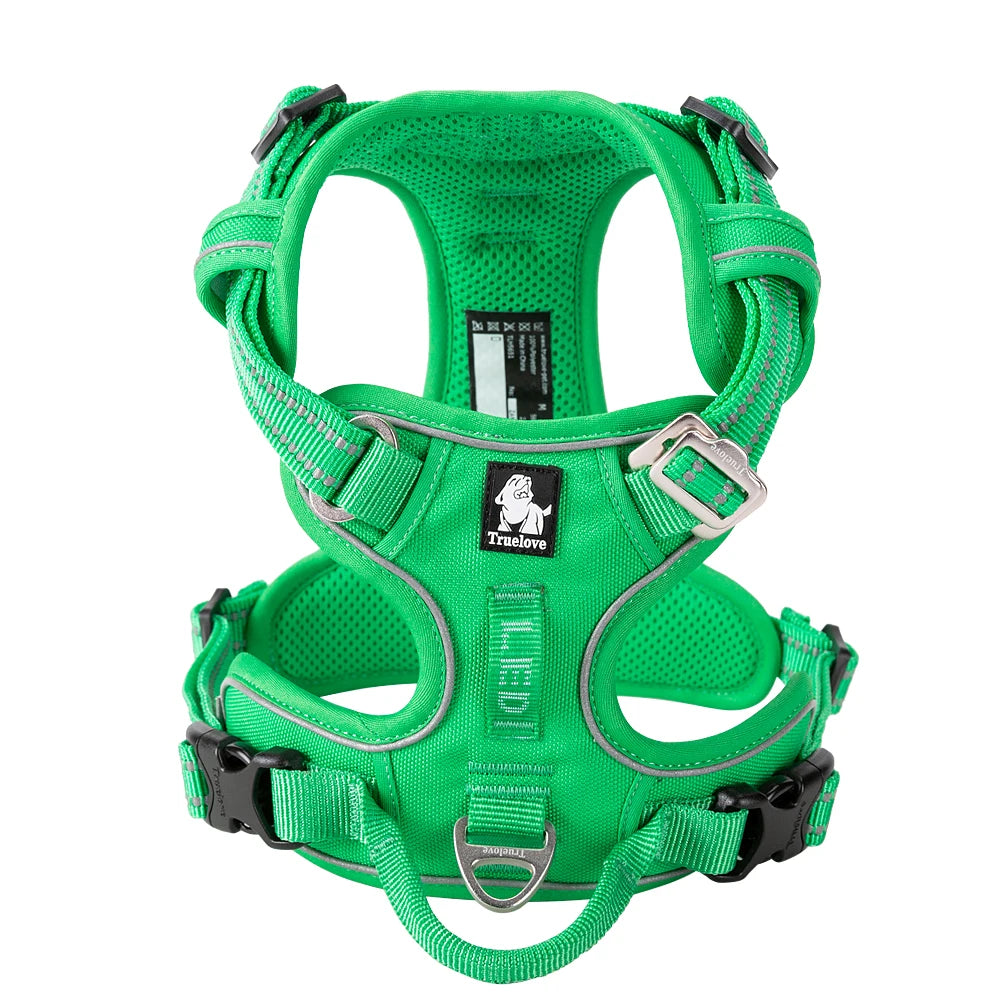 Winhyepet Training Dog Vest Pet Reflectiv Light Nylon Padding Dog service Harness Protective Clothes For Small Meduim Large