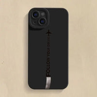 Travel-nspired Airplane Route Desian Phone Case for IPhone 16 Pro Max 15 14Plus 13 12 Anti-slip Soft TPU Phone Protective Cover