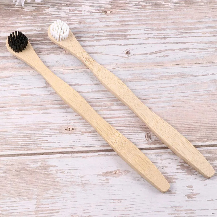 Tongue Toothbrush Adults Tongue Brush 4pcs Tongue Cleaner Bamboo Tongue Brush Oral Bad Breath Brush Cleaner Tongue Deep Cleanin