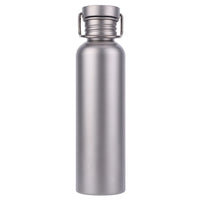 500/600/750ml Titanium Water Bottle with Lid Lightweight Drinking Bottle Leak-Proof Ultralight Water Bottle for Outdoor Picnic
