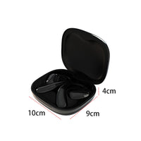 Wireless Headphones Bluetooth-Compatible 5.3 Noise Cancelling Open Ear Headphones Touch Color Screen for Workout Driving Running