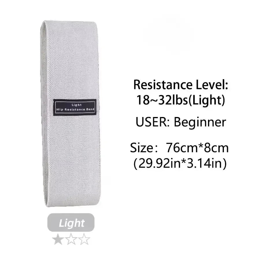Squat Circle Stretch Fitness Strips Fabric Resistance Hip Booty Bands Glute Thigh Elastic Workout Bands Loops Yoga Gym Equipment