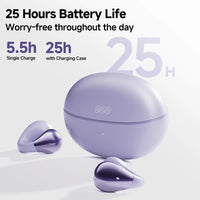 QCY Crossky C30 Wireless Bluetooth 5.4 Earphones Ear clip TWS Sports Earbuds Open Ear Dual-Connection Waterproof Headphones