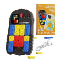Rechargeable Super Slide Huarong Road Smart Sensor Game 500+ Level Brain Teaser Puzzles Interactive Fidget Toys For Kids Gifts