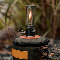 Portable Camping Gas Candle Lamp Light Outdoor Butane Gas Light Tent Lantern for Emergency Fishing Picnic Night Light Gas Lamp