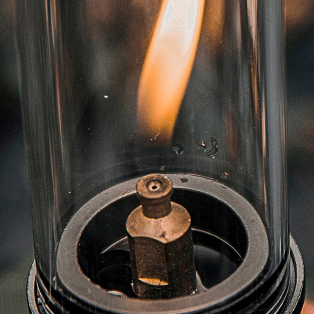 Portable Camping Gas Candle Lamp Light Outdoor Butane Gas Light Tent Lantern for Emergency Fishing Picnic Night Light Gas Lamp