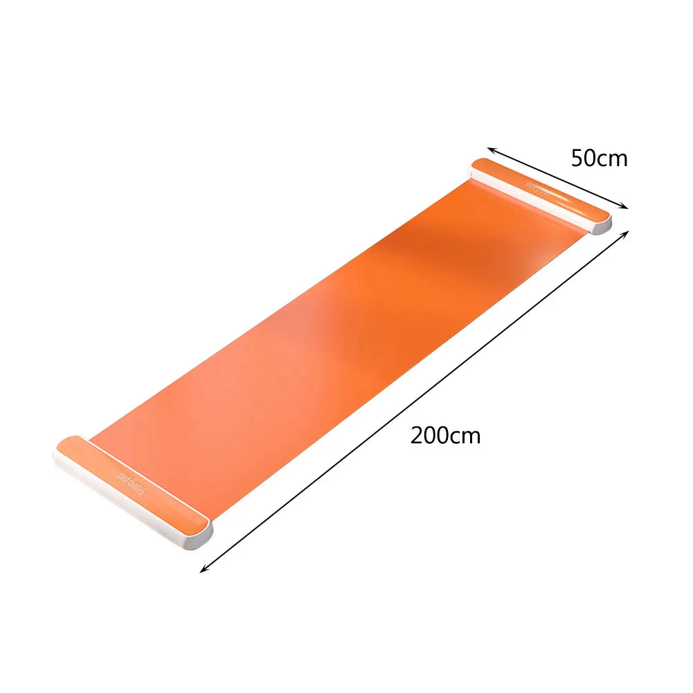 Leg Core Sliding Blanket Indoor Equipment Fitness Training Board Portable Antiskid Mute Wearable for Ice Hockey Roller Skating