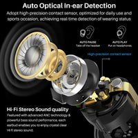 Refurbished TOZO NC7 TWS Earbuds In Ear Wireless Bluetooth Headphones HD Call with Mic Active Noise Cancelling APP Touch Control