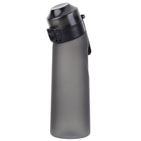 Portable Flavored Water Bottle with Straw Drink More Water 650ML Drinking Bottles Reusable Cup for Outdoor School Office