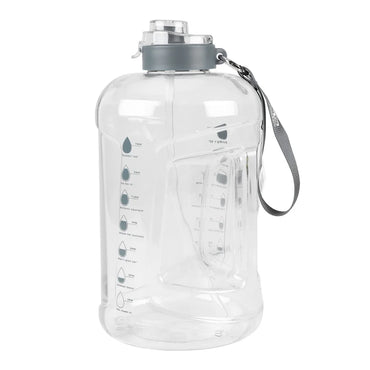 128 oz Water Bottle BPA Free Tritan Dual Lid Hydration Jug Easy Clean Travel Hiking Camping Insulated Wide Mouth Portable