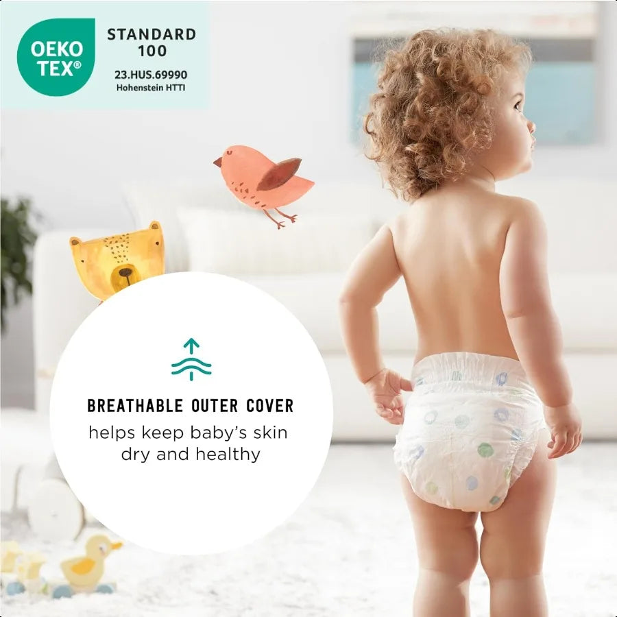 Brand Mama Bear Gentle Touch Diapers Size Newborn 120 Count 4 packs of 30