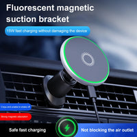 Magnetic Air Vent Phone Bracket for MagSafe Car Mount Smartphone Support Cell Phone Holder for iPhone 12 13 14 15 Series