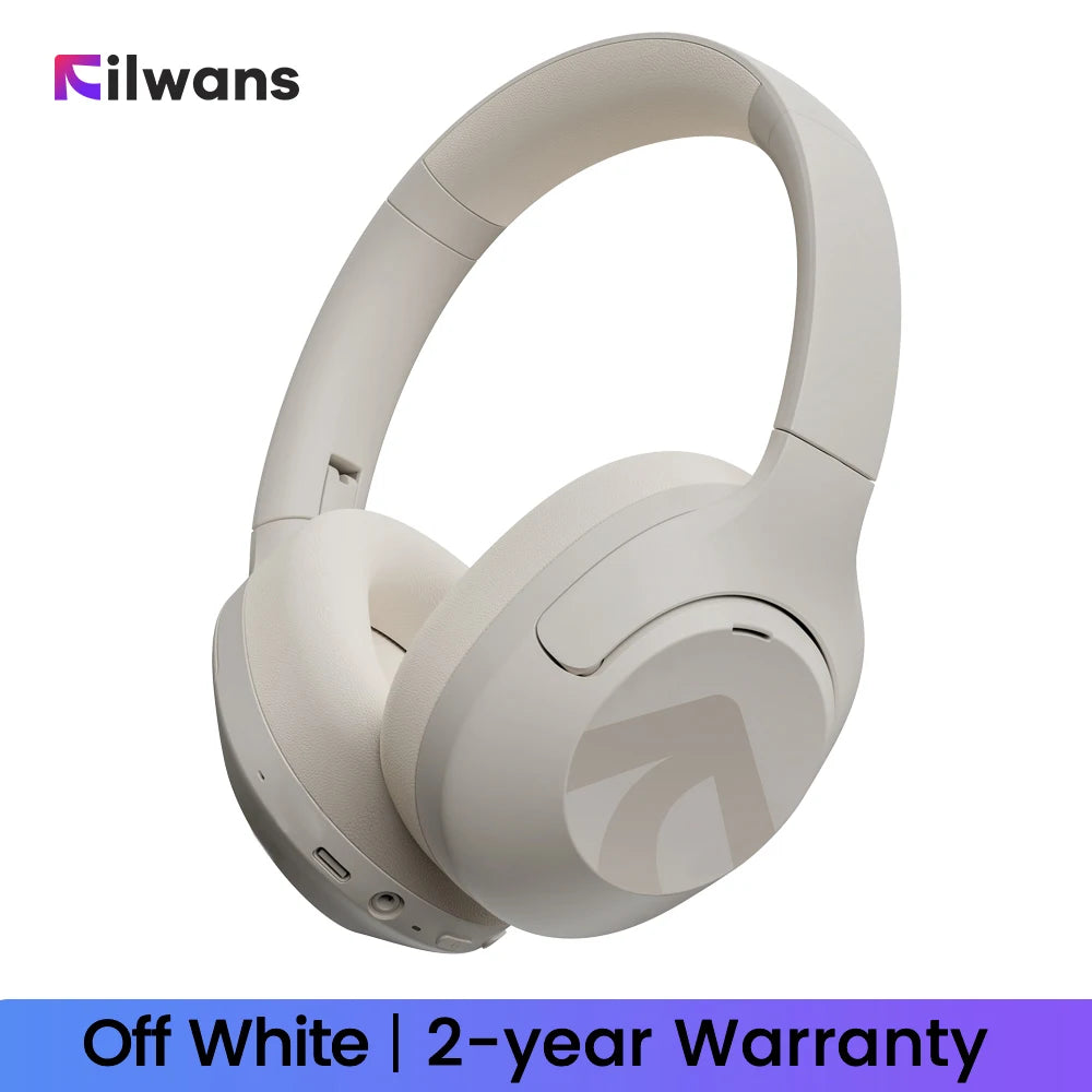 Filwans H Zero pro -50dB ANC Headphones Hi-Res AUDIO Wireless Bluetooth 5.4 5 Microphone Headset 3.5mm PC Gaming Gamer Earphones