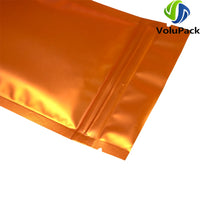 Eco Plastic Bags Aluminum Foil And PP Mylar Bags Matte Gift Pouch Frosted Translucent Kitchen Food Bags Zip Lock Storage Package