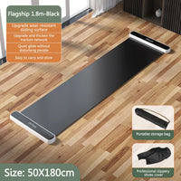 Leg Core Sliding Blanket Indoor Equipment Fitness Training Board Portable Antiskid Mute Wearable for Ice Hockey Roller Skating