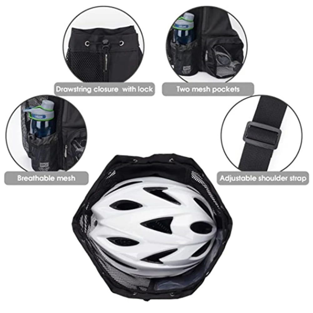 Mesh Drawstring Backpack Mesh Swim Bag Lightweight Swimming Sports Bag Waterproof Adjustable Strap for Swimming Gym