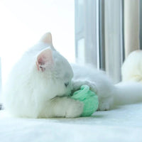 Funny Cat Toys Colorful Yarn Balls with Bell Sounding Interactive Chewing Toy for Kitten Stuffed Toy Ball Cat Supplies