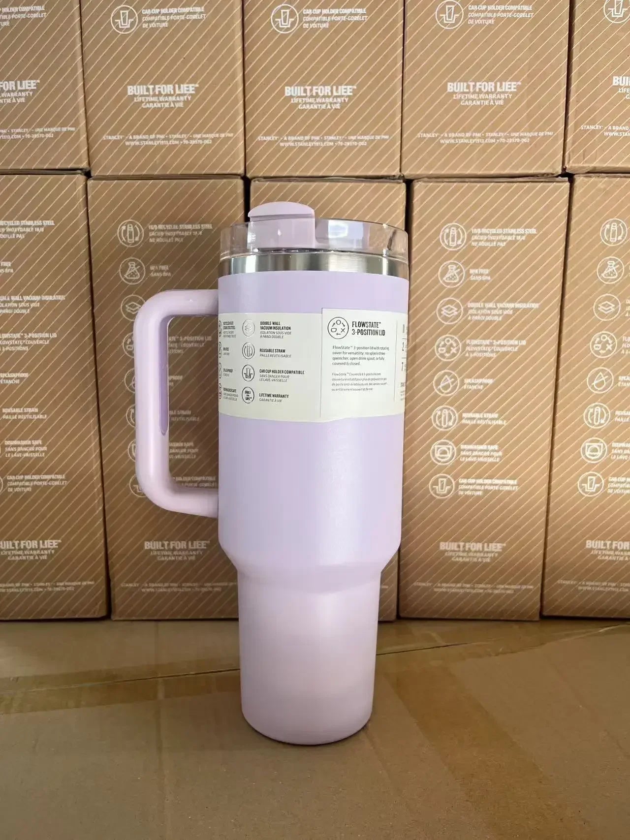 NEW 40oz Mug Stitch Stainless Steel Portable Large Capacity Water Cup Travel Water Bottle Kawaii Cups Gifts