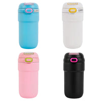 16oz  Vacuum Insulated Water Bottle with leak-proof lids and straw, 2-in-1 Dual-Access Switch Lid (Straw & Sip Modes) ,Leakproof
